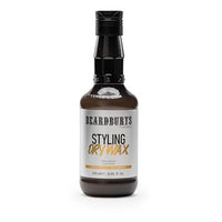 BY CAROBELS BEARDBURYS Beardburys Liquid Pomade Dry Hair Wax for Men, Non-Greasy Styling Wax, Adds Volume & Texture, Medium Hold, Medium Shine, Heat-Activated, Long-Lasting Formula, 250ml