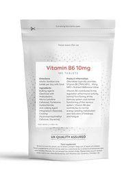 Just Vitamins Vitamin B6 10mg 180 Tablets