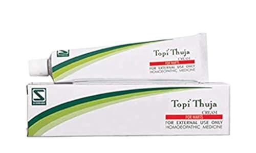 SCHWABE HOMOEPATHIC Topi Thuja Cream 25 Grams Helps in Warts