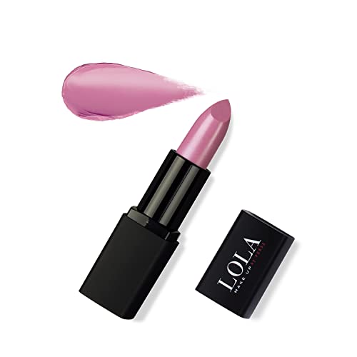 Lola Make-Up Intense Colour Lipstick, Rich Pigmentation, Long Lasting, Enriched With Hyaluronic Acid, Vitamins And Mango Butter, Vegan No. 016 Dream Like