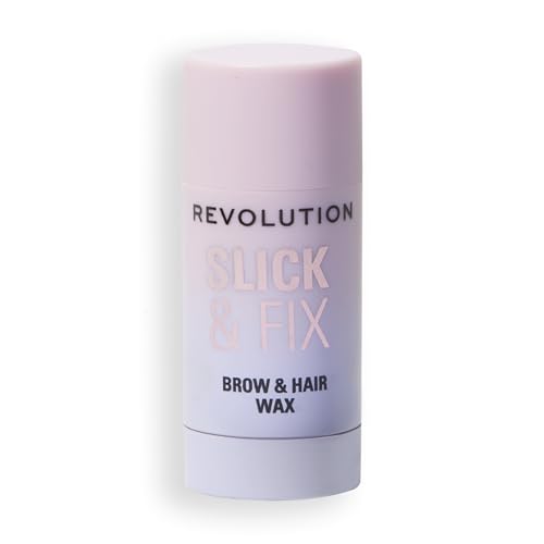 Revolution Beauty London Revolution Beauty Slick & Fix Brow & Hair Stick, Easy To Use, All Day Hold, Adds Shine & Softness, Tames Frizz & Flyaways, Vegan & Cruelty-Free