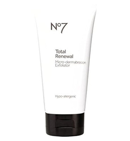 No.7 No7 Total Renewal Micro-Dermabrasion Face Exfoliator