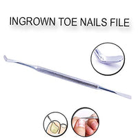 ATOZ SCISSORS Toenail Lifter/Probe Podiatry Tools - German Forged - Blacks File, Double Edge Toe Nail Lifter/Swan Neck Probe Chiropodist Kit – Hospital Grade