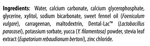 Designs for Health PerioBiotic Toothpaste - Dental Probiotic Tooth Paste with Xylitol to Help Maintain Oral Health, Fennel Oil for Fresh Breath - SLS-Free + No Fluoride, Fennel Flavor (4oz)
