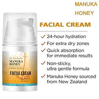 New Irven Honey Cream, Face & Eye Crème for Dark Circles and Puffiness, Face Moisturizer and Body Lotion w/Hydrating Honey, Beeswax for Extremely Dry Skin For Dry and Itchy Skin Rosacea & Eczema Prone Skin50ml