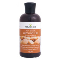 (6 Pack) - Natures Aid - Almond Oil | 150ml | 6 Pack Bundle