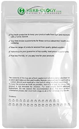 Herb-ology.co.uk Nature's Technology HB Boron Supplement | 360 Vegan Chelated Boron Capsules - 10mg Bioavailable Boron-Glycinate per Serving | Non-GMO, Gluten & Allergen Free | Manufactured in The UK