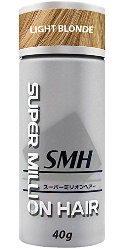 Super Million Hair - 1 x 40g Hair Building Fibres - No.6 Light Blonde by From the UK - Order by 1pm for next working day