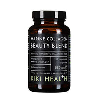 KIKI HEALTH KIKI Health Marine Collagen Peptides Beauty Blend | Vital Protein Supplement for Skin, Hair Nails, Bones, Joints & Digestion | Hydrolysed Collagen with Vitamin C and Hyaluronic Acid - 150 Capsules