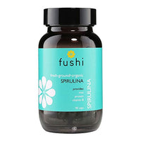 Fushi Organic 530 mg Spirulina Vegetable Capsules, 90-Count