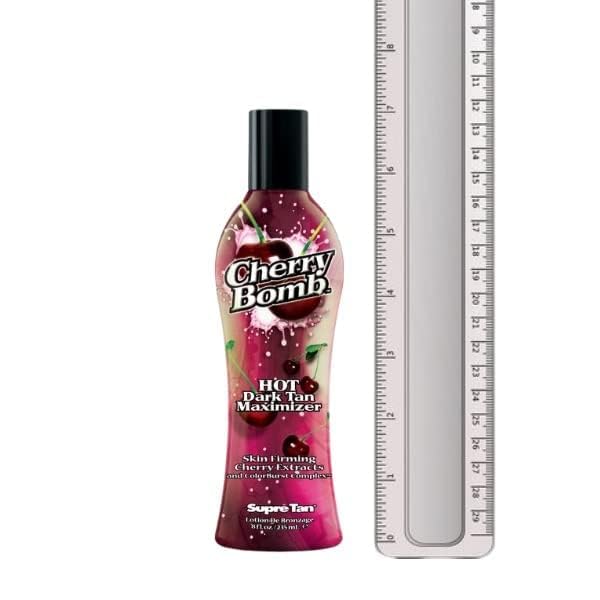 Supre Tan Cherry Bomb Hot Dark Tanning Maximiser with Skin Firming Cherry Extracts 235ml