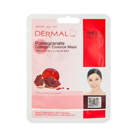 FabFinds Derma sheet face masks Skincare Sheet Korean Collagen Essence Mask Multipack (5, Red Pomegranate)