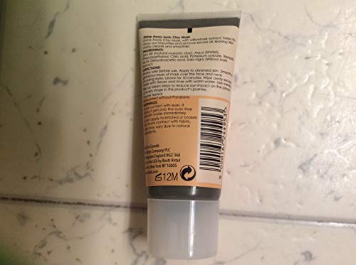 Boots Botanics Shine Away Ionic Clay Mask Deluxe Travel Size 1 Oz