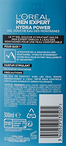 L’Oréal Paris men expert L'Oréal Men Expert Hydra Power Hydration Intense Shower Gel for Men 300 ml