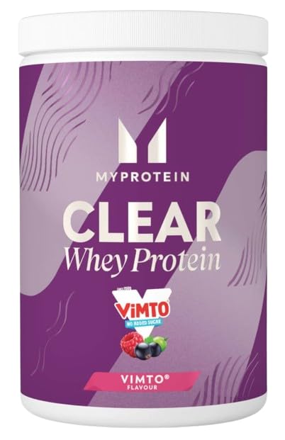 Myprotein Clear Whey Isolate Protein Powder, Vimto Flavour, 10 Servings, 20g of Protein per Serving