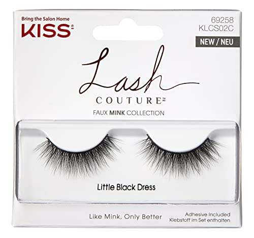 KISS Kiss Lash Couture Faux Mink Little Black Dress (3 Pack)