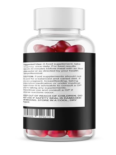 Slim Warriors TruGenix Testo Gummies for Men/Gummies Enhance Pleasure & Performace - 60 Gummies
