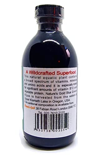 NATURE'S GOLD Nature's Gold Organic Klamath Lake Blue Green Algae Supplement 250ml Liquid