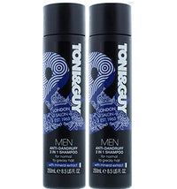 TONI&GUY Toni & Guy Men 2 in 1 Anti Dandruff Shampoo & Conditioner x 250ml & Toni & Guy Men Deep Clean Shampoo x 250ml