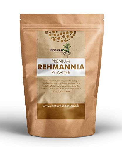 Natures Root Nature’s Root Premium Rehmannia Powder 125g - Prepared Rehmannia Glutinosa Root Powder, Shu Di Huang | Longevity & Wellness Tonic | Herbal Supplement for Traditional Chinese Medicine - 1 Pack