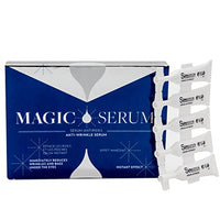 SKINEANCE - Magic Serum - Eye contour tensing effect - Smoothes fine lines and wrinkles - Reduces puffiness under the eyes - Acts in less than 3 minutes - Effective 8 to 10 hours - 5 tubes of 2 ml...