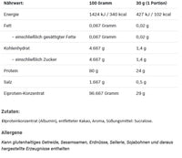 ALLNUTRITION Egg White Protein Powder – Egg White Powder - High Protein Shakes - Protein Supplements – Organic Protein Powder – Sweetened with Sucralose - 510g Vanilla