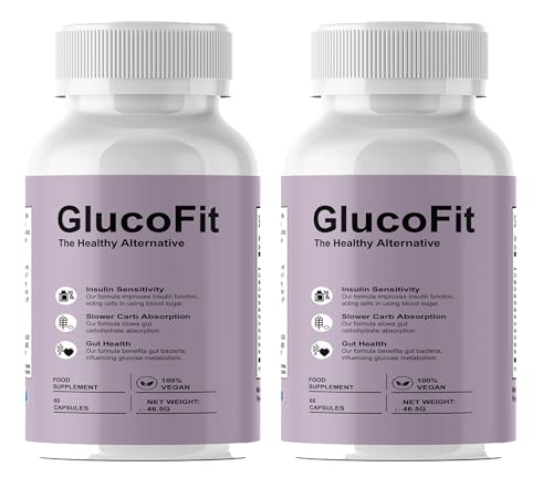 FItness Hero Supplements GlucoFit The Healthy Alternative - Weight Management Capsules - Natural Ingredients - 120 Capsules - Fitness Hero Supplements