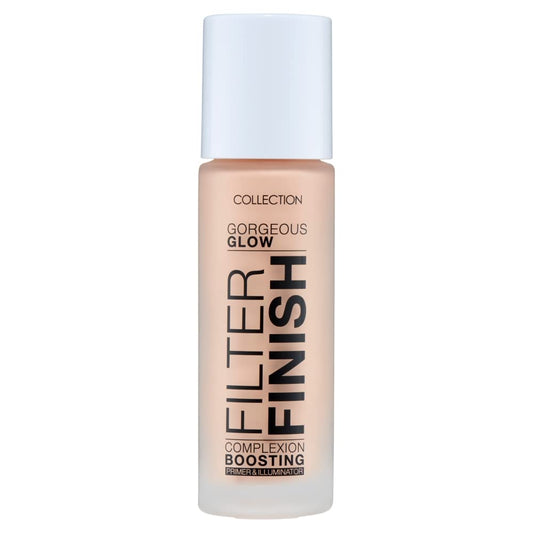 Collection Cosmetics Gorgeous Glow Filter Finish, Illuminator, Primer and All Over Glow for Glowing Skin, Fair