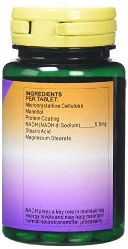 Health Plus NADH 5.5mg Energy Supplement - 30 Tablets