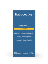 Natroceutics Vitamin C Complete 30 Vegan Capsules| CELLg8 Liposomal Quali C| Citrus Bioflavonoids| Increased Bioavailability