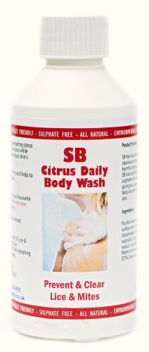 TahoeBay SB Body Wash 250ml Prevent & Clear Lice & Mites