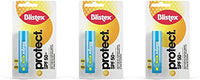 Blistex Ultra Lip Balm with SPF 50 Plus Lip Protection from UVA and UVB Rays, 4.25 g (3 Pack)