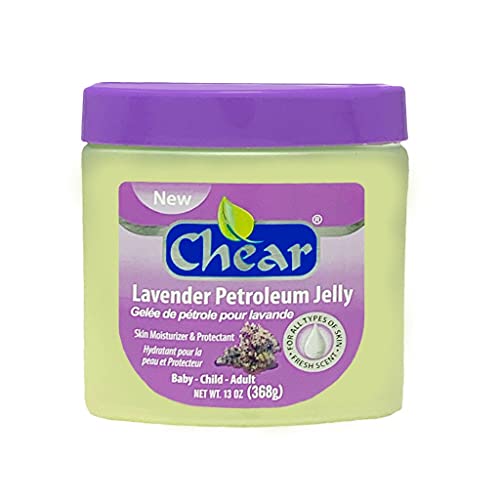 Chear Lavender Petroleum Jelly 368g - Large Family Size - Multi Purpose for baby, child & adult