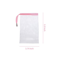 Andiker Soap Bag Soft for Shower,7 Pcs Mesh Soap Pouch Saver with Drawstring for Foaming and Drying,Hangable (7PCS)