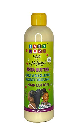 ICAN LONDON BABY LOVE KIDS NATURAL SHEA BUTTER DETANGLING MOISTURIZING LOTION 435ML