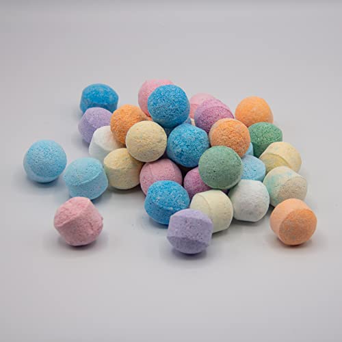 Ancient Wisdom 60 x mini bath bomb marbles, assorted fragrances