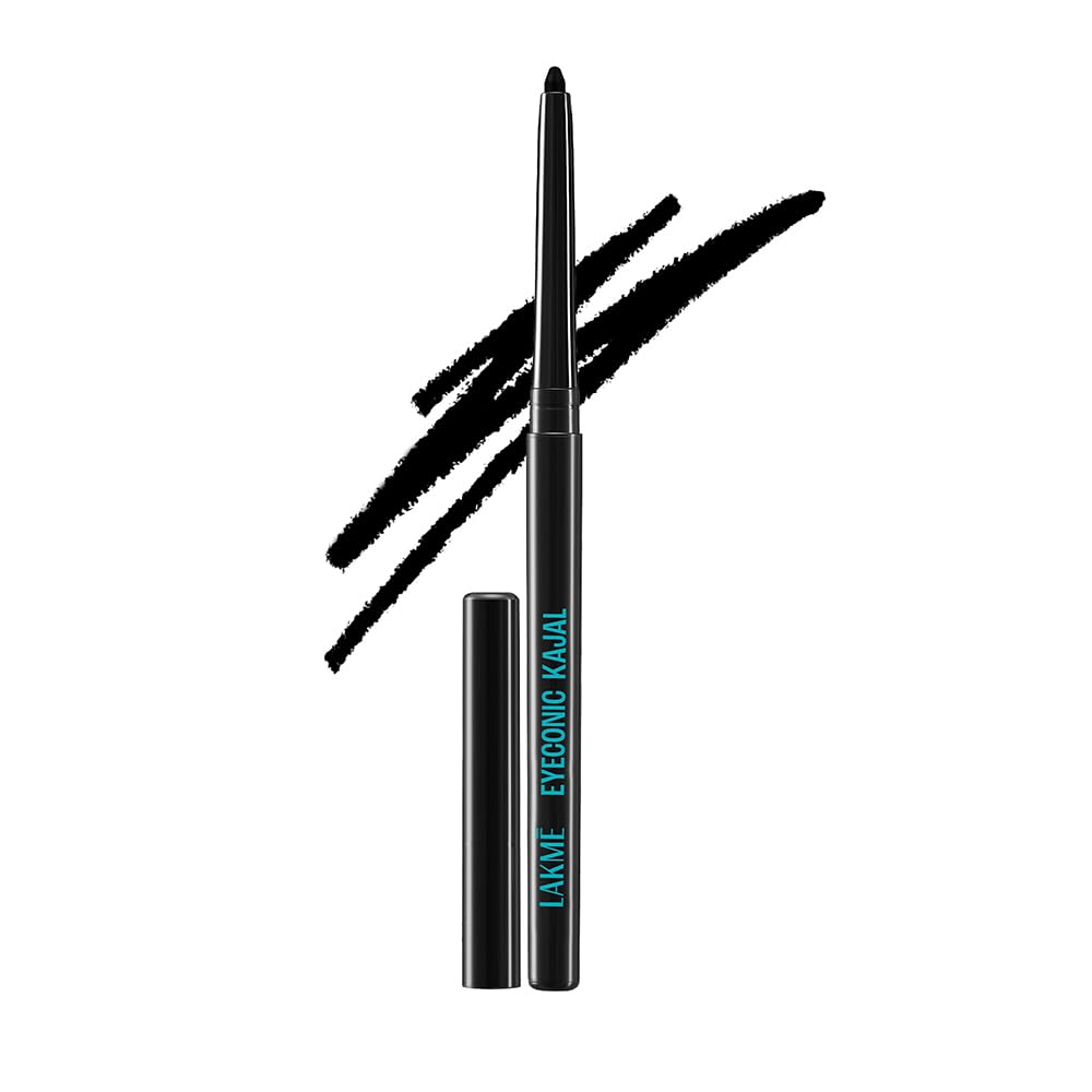 LAKMÉ Eyeconic Kajal - 0.35g - Deep Black