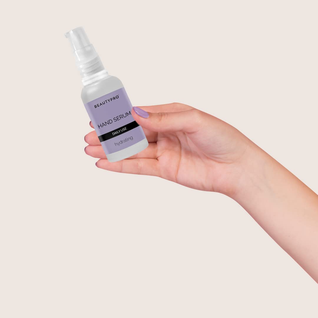 BeautyPro BEAUTYPRO HAND SERUM Daily Use For Hands 30ml | 100% Plant Based Skincare Serum |Hydrating | Nourishing | Energising | Vitamin C, A, K, E | Watermelon | Pomegranate | Kiwi | Organic Lime Oil