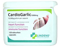 Cardio Garlic Huge 15000mg 3-PACK 360 capsules - Odourless Oil Softgels Allicin