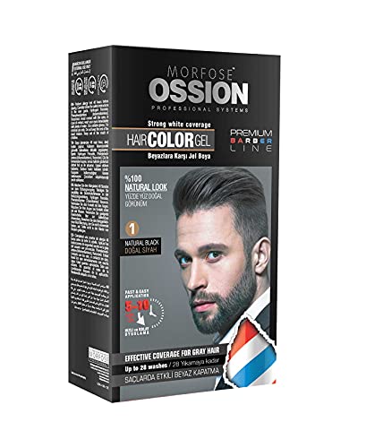 MORFOSE Morfose Ossion Hair Color Gel, No. 1 Natural Black