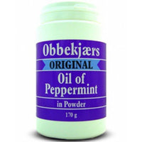 Obbekjaers Peppermint Products Obbekjaers Obbekjaers Oil of Peppermint 170g (Pack of 6)