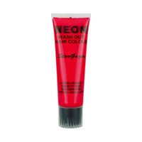 Stargazer Neon UV-Reactive Wash Out Hair Colour, Super Vibrant Colour, Red