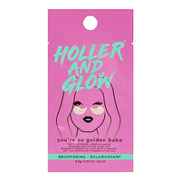 Holler & Glow Holler and Glow You're So Golden Babe, Glitter Hydrogel Under-Eye Masks