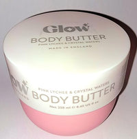 Glow Body Butter, Pink Lychee & Crystal Waters, 250ml