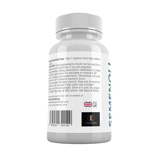 EYSANESHOP Semenoll Male Performance Formula 60 Capsules - 1 Month Supply