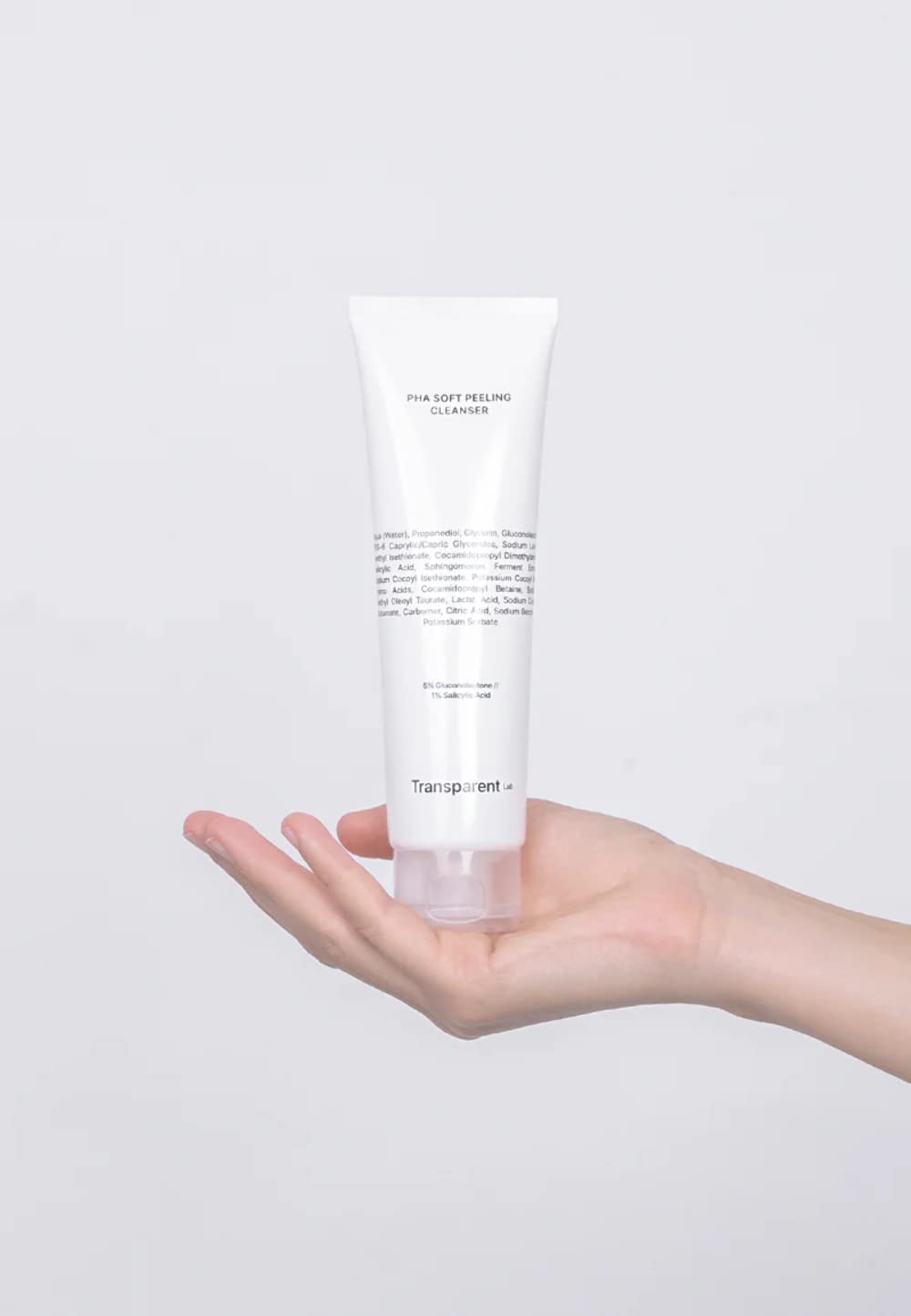 Transparent Lab PHA SOFT PEELING CLEANSER - Face Cleanser with Peeling Effect