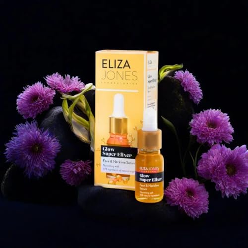 Eliza Jones Laboratories Face Serum, Neck Serum (Glow Super Elixer: Natural Ingredients, 10 ml)