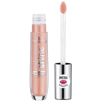 essence Extreme shine volume lip gloss, lip gloss, no. 08 gold dust, gold, radiantly fresh, shiny, translucent, vegan, complies with our Clean Beauty standard, oil-free (5 ml)