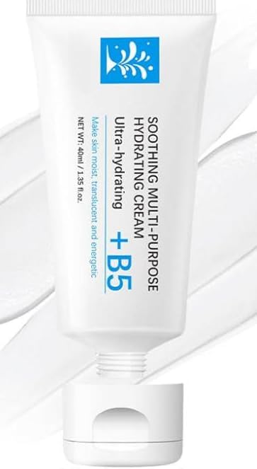 Generic B5 Face Cream, Barrier Cream for Adults with Tea Tree Cream and Zinc Castor Oil Cream, Deeply Repairs Skin Barrier, Redness Sensitivity, Lightweight Non-Greasy Formula for All (cream)