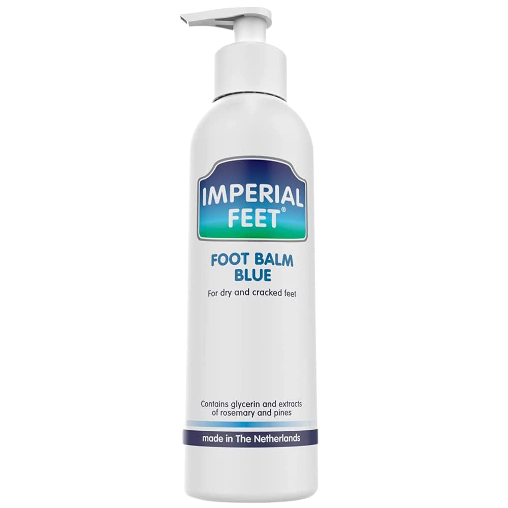 Imperial Feet Foot Balm Blue for Dry Feet Skin Remover-150ML Honey Balm Hard Skin Remover Foot-Cracked Heel Repair Cream-Athletes Foot Cream-Heel Balm for Soft, Smooth, Moisturize & Soothes Dry Skin
